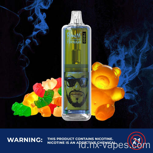 Randm vapes model baru 7800 puffs